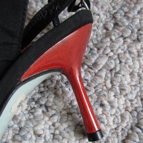 Ramon Tenza Ankle Strap Red Starfish Heel - Picture 4 of 12